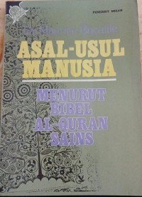 Image of Asal-Usul Manusia Menurut Bibel Al-Quran Sains