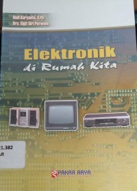 Image of Elektronik di Rumah Kita