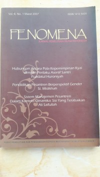 Image of Fenomena: Jurnal Penelitian islam Indonesia