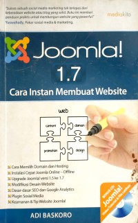 Image of Joomla! 1.7 Cara instan membuat website