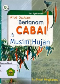 Kiat sukses bertanam cabai di musim hujan