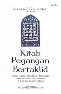 Image of kitab pegangan bertaklid