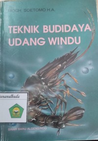 Teknik Budidaya Udang Windu