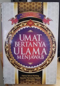 umat bertanya ulama menjawab